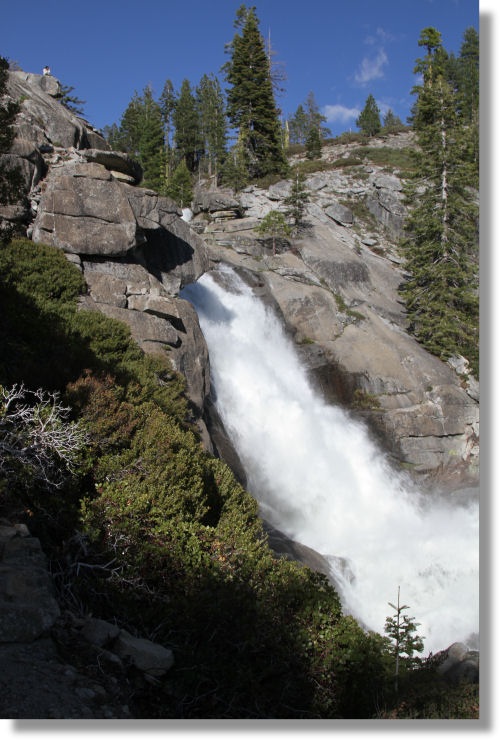 Middle Cascade, Upper Chilnualna Falls, Yosemite National Park