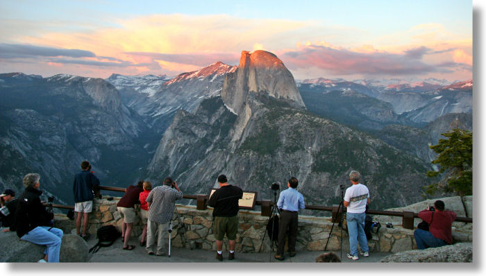 Half Dome and Clouds Rest