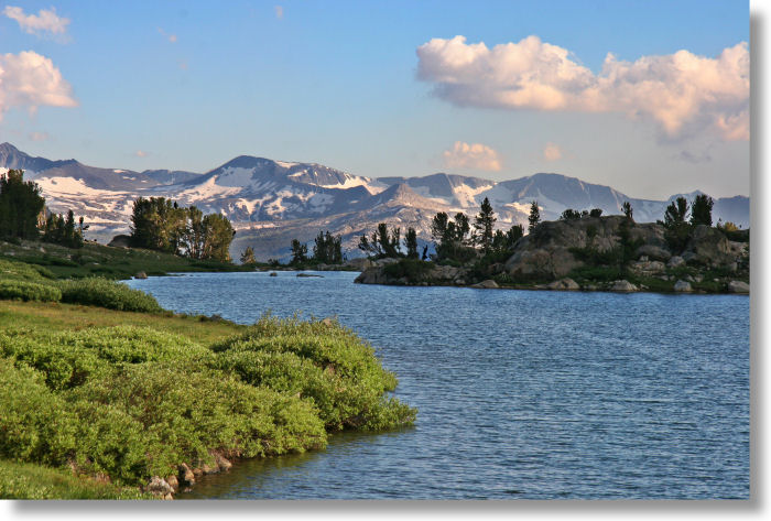 Lower Granite Lake and Mammoth Peak