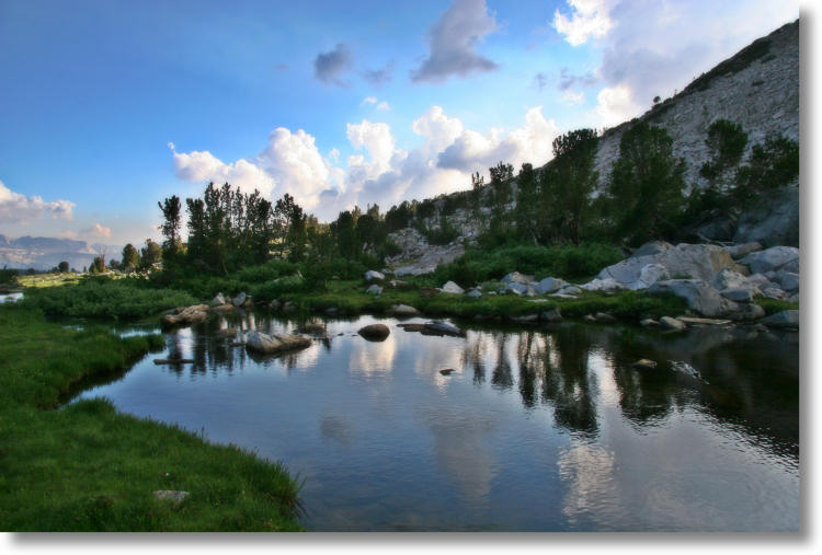 Granite Lakes outlet, Yosemite National Park