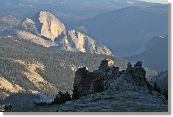 Half Dome as seen from Mt. Hoffmann, Yosemite National Park