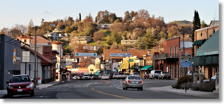 Downtown Sonora, California