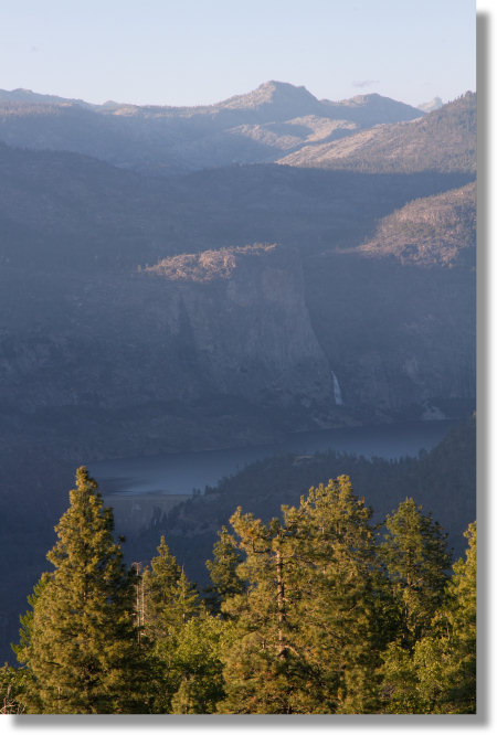 Hetch Hetchy Reservoir from Lookout Point, Yosemite