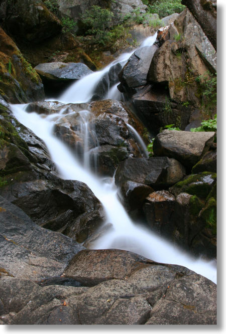 below Corlieu Falls, Lewis Creek Trail