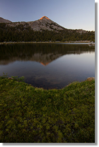 Facing northeast across Lower Gaylor Lake