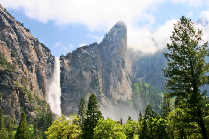 Bridalveil Fall from Southside Drive