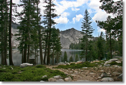 Ostrander Lake, near trail's end