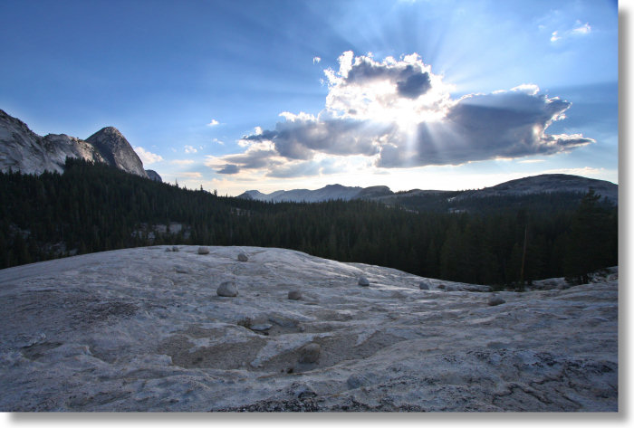 Westward View from Pothole Dome, Yosemite National Park