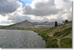 Middle Gaylor Lake and trail, Yosemite National Park