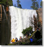 Vernal Falls from the Mist Trail