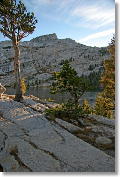 Tresidder Peak and Lower Cathedral Lake