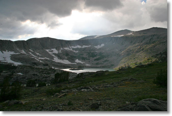 Upper Granite Lake, Gaylor Lakes trail, Yosemite National Park