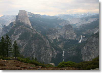 Half Dome seen from Washburn Point