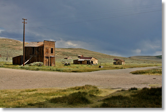 The Swazey Hotel in Bodie, California