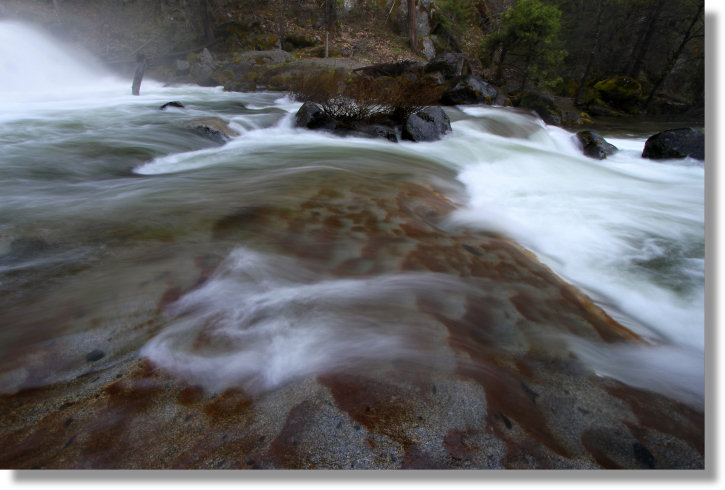 The Tuolumne River below Carlon Falls during spring runoff