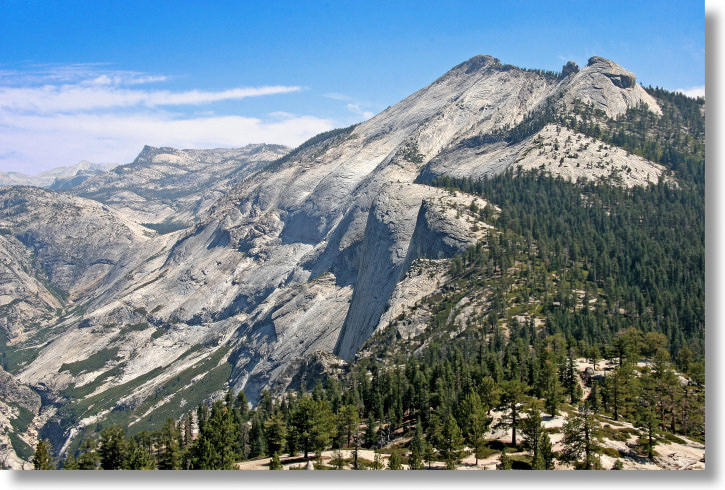 Clouds Rest seen from Half Dome