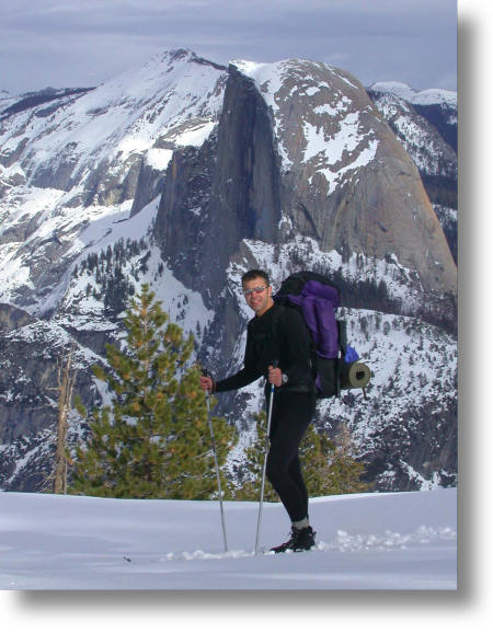 Cross Country Skiing near Glacier Point