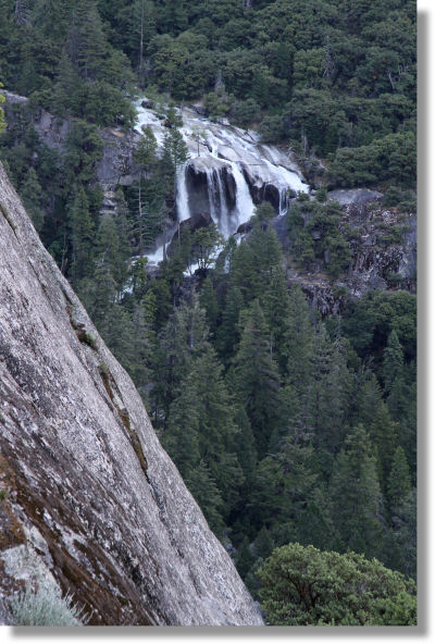 Hidden Falls, Yosemite, from the Snow Creek Trail