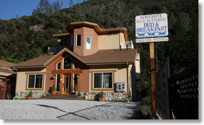 The Yosemite Blue Butterfly Inn, El Portal, California