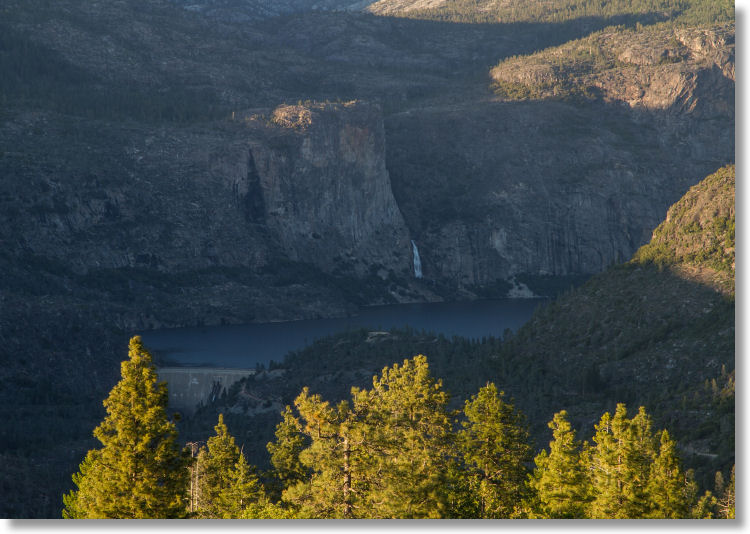 Hetch Hetchy Reservoir from Lookout Point