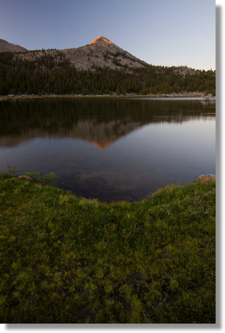 Facing northeast across Lower Gaylor Lake