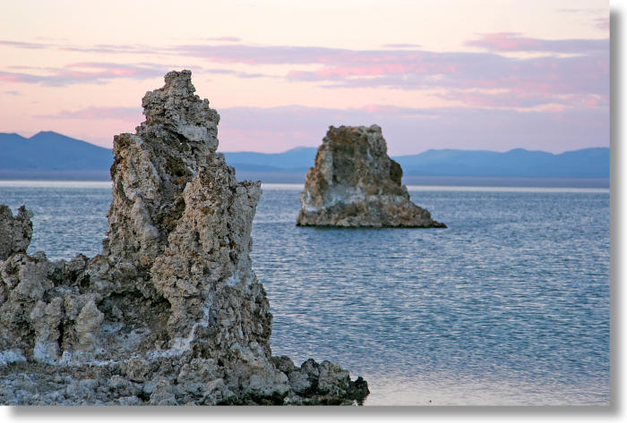 Two Tufa Towers at Mono Lake