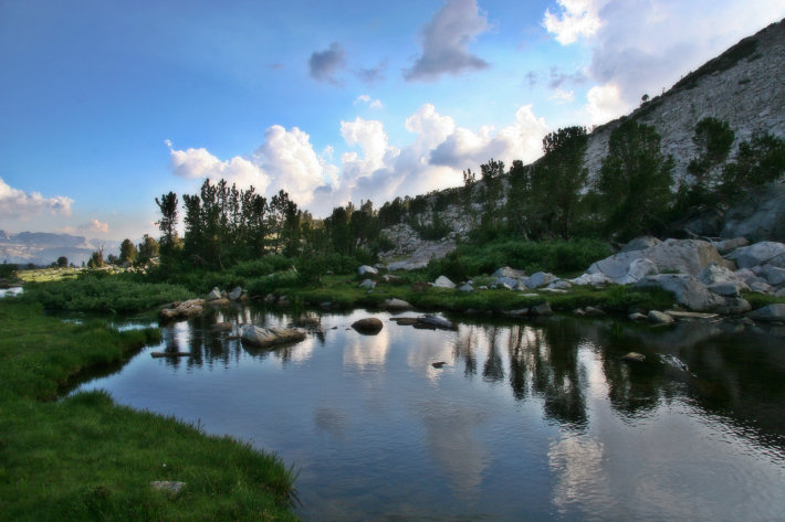 Granite Lakes outlet, Yosemite National Park