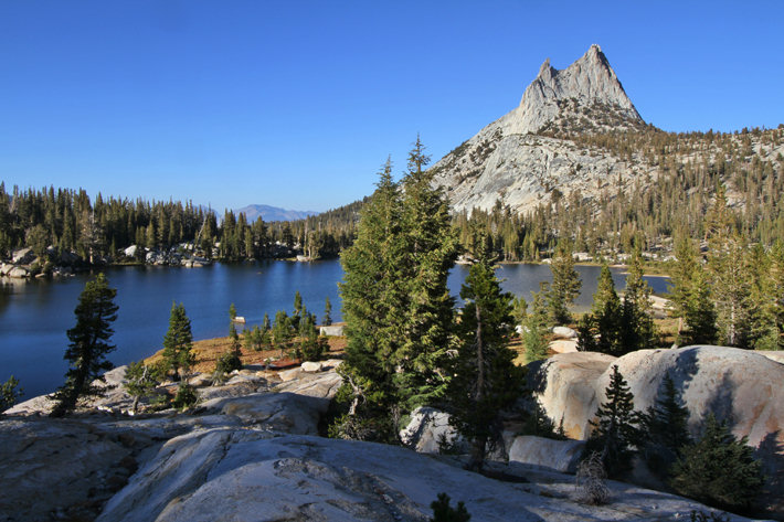 Upper Cathedral Lake and Cathedral Peak, Yosemite National Park