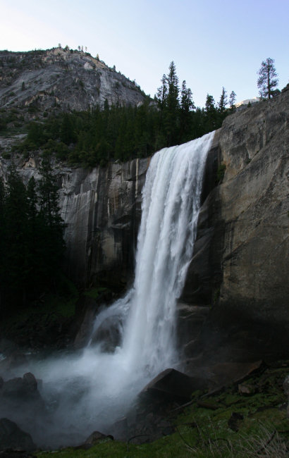 Vernal Fall as seen from the Mist Trail
