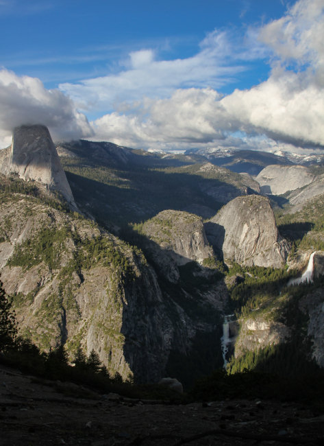 Vernal and Nevada Falls from Washburn Point