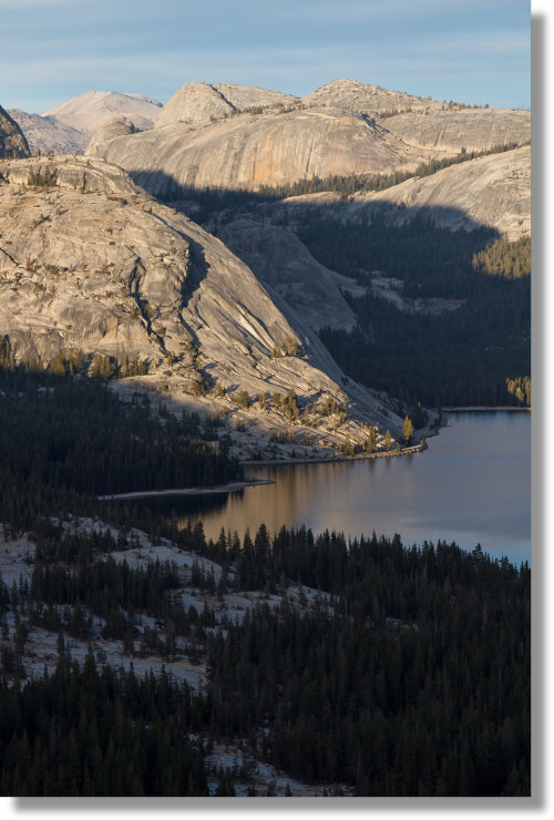 Tenaya Lake and Polly Dome from near Olmsted Point