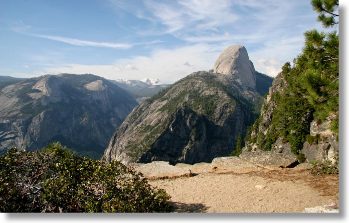 The View of Half Dome from Panorama Point