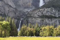 Yosemite Falls from Cook's Meadow (thumbnail)
