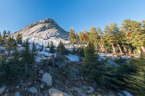 cathedral lakes panorama section