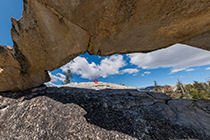 Indian Rock Arch panorama section