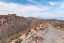 panum crater panorama section