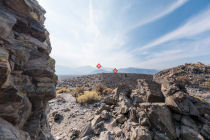 panum crater panorama section